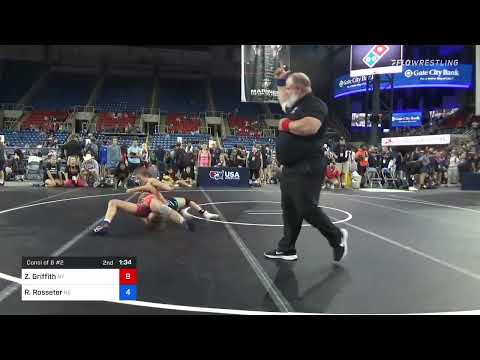 127 Lbs Consi Of 8 #2 - Zoe Griffith, New York Vs Regan Rosseter, Nebraska 66f6