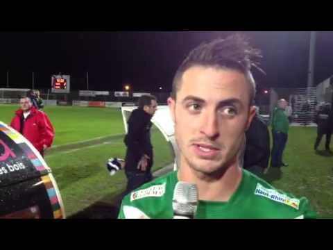 Romain Armand après SR Colmar - Strasbourg