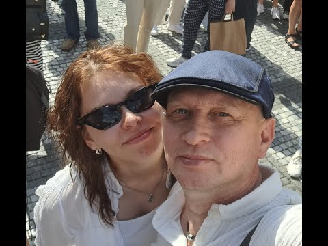 Prague. August 2023 year. Me and my daughter on the weekend.