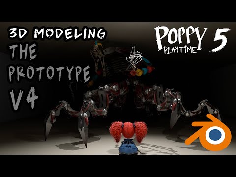Unschooling with Fin - Prototype v4 3D Model - Poppy Playtime Chapter 5