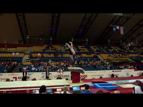 RAJCIC Aleksandra (SRB) - 2018 Artistic Worlds, Doha (QAT) - Qualifications Vault 1