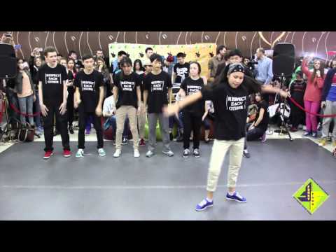 Funky Town Students - Popping Show - Share Your Feeling Battle