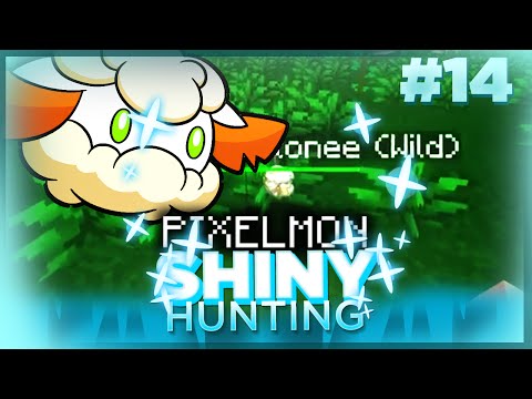 EPIC SHINY COTTONEE! Live Reaction! Pixelmon Minecraft Shiny Pokemon! #14