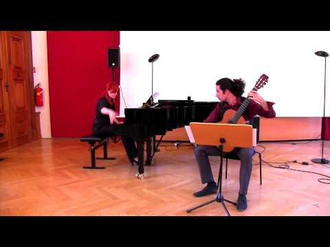 Fantasie op.145 for guitar and piano, Mario Castelnuovo-Tedesco - Ana Marković and Josip Šustić