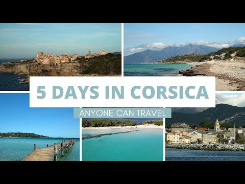 5 Day Corsica Itinerary on a Bugdet in 5 Minutes