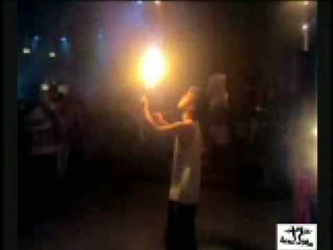 ANGELS OF FIRE (fire performance) W/ Dj Sunlize #Musicafé