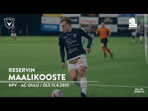 Maalikooste: KPV – AC Oulu / OLS 12.4.2025 (Ykkönen)
