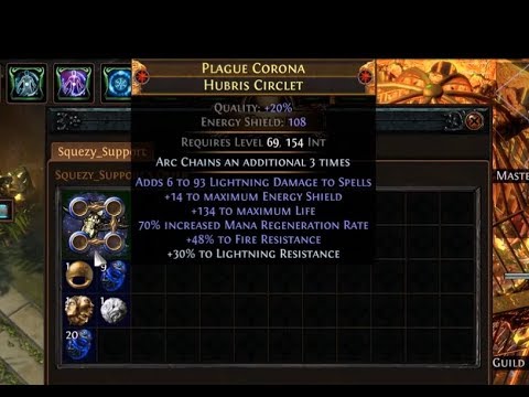 ETERNALING LEGACY +3 ARC CHAINS SHAPED HUBRIS CIRCLET + SAVING PRIVATE SPIDER | Demi Live