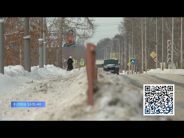 Ангарск завален снегом: больше половины месячной нормы за два дня