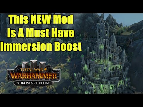 A NEW Must Have Immersion Mod - OvN Lost World - Total War Warhammer 3 - Mod Review