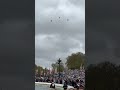 King Charles III #Coronation: Military Fly-Past #BuckinghamPalace. #RoyalFamily #BritishMonarchy