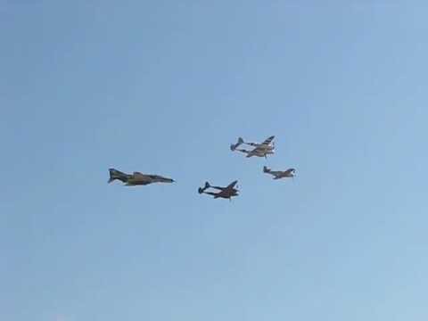Chino Planes of Fame Heritage Flight 2012