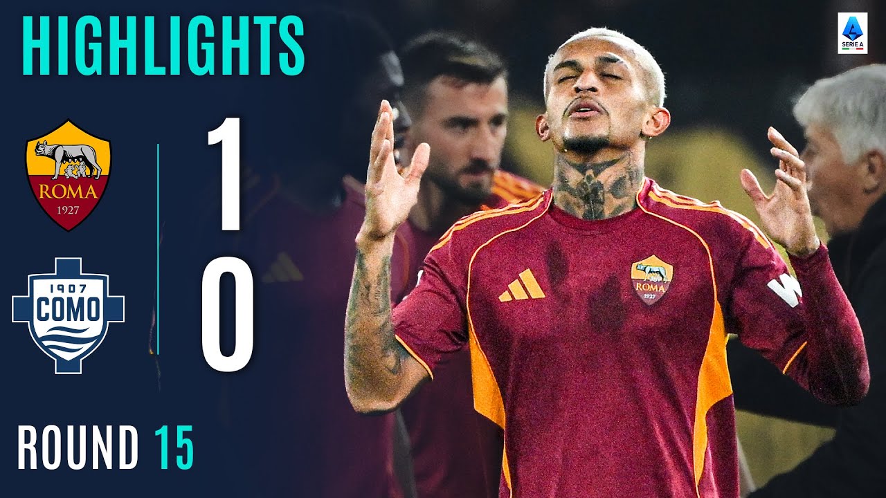 ROMA-COMO 1-0 | HIGHLIGHTS | Wesley Wins It For The Giallorossi | Serie A 2025/26
