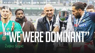 Ž.Sopičius apie taurės finalą: „Dominavome“