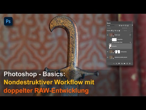 Photoshop Basics: Nondestruktiven Workflow aufbauen mit doppelter RAW-Entwicklung