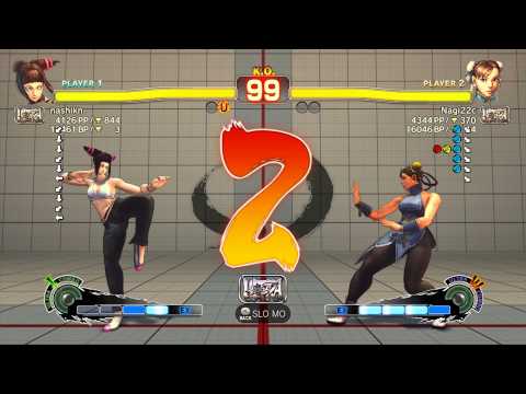 USFIV~ Juri (nashikn) vs.  Chun-li (Nagi22c) HD