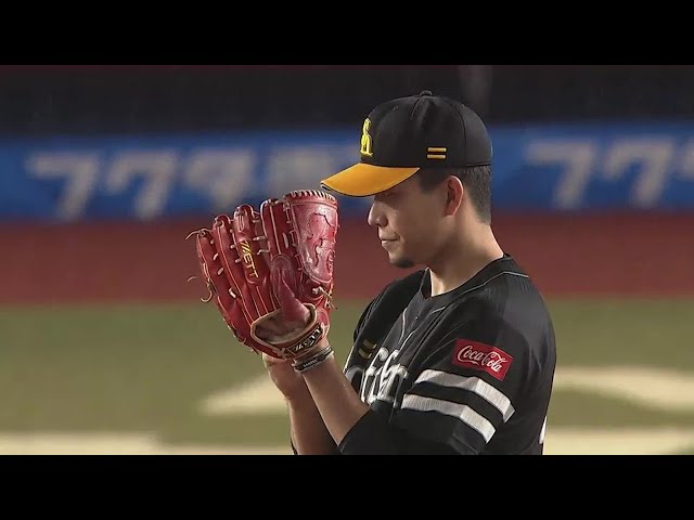 【6回裏】ホークス・千賀滉大 6回3失点の好投で6年連続2桁勝利へ!! 2021年10月25日 千葉ロッテマリーンズ 対 福岡ソフトバンクホークス