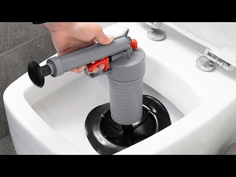 Pistolet déboucheur à air comprimé universel avec adaptateurs pour éviers - Image 6