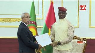 Burkina - Mauritanie : le Président Ibrahim Traoré reçoit l’émissaire du président mauritanien