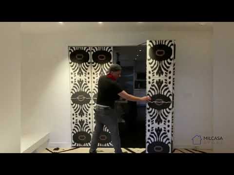 Upgrade Your Home with Milcasa Store's Compack 180 Folding Door Hardware Set