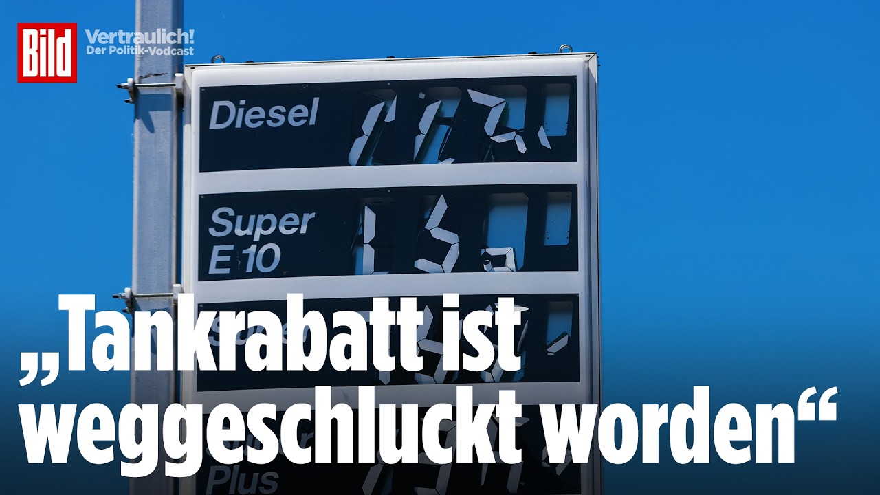 Spritpreise explodieren: Tankrabatt verpufft – Iran-Konflikt treibt Preise hoch | Vertraulich-Clips