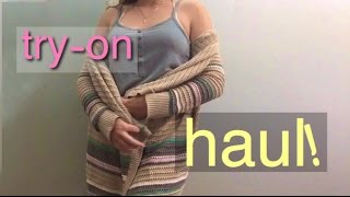 spring try on haul!