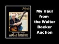 Walter Becker Steely Dan - My Haul from the Julien's Auction