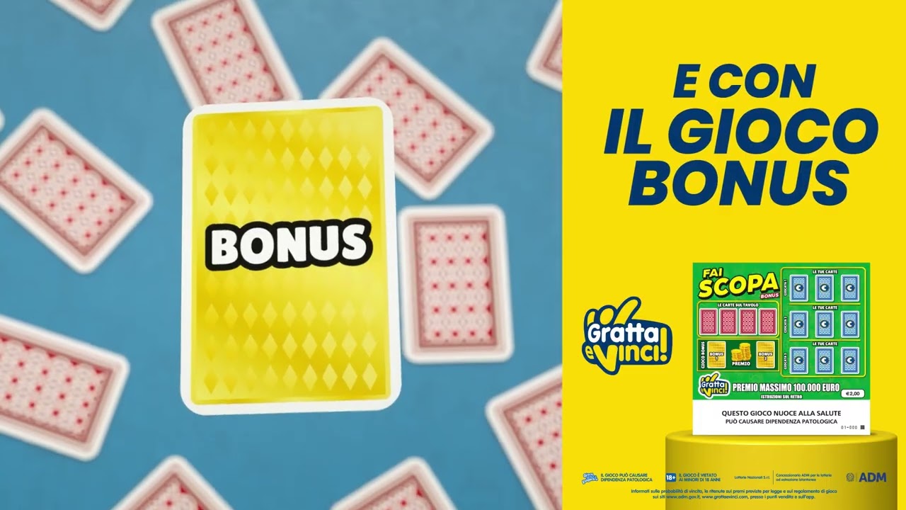 è arrivato Fai Scopa Bonus