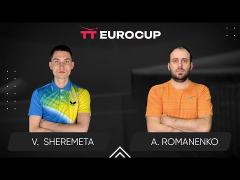 16:45 Vladyslav-Ivan Sheremeta - Andrii Romanenko 09.10.2025  TT Euro.Cup Ukraine Master. TABLE 4