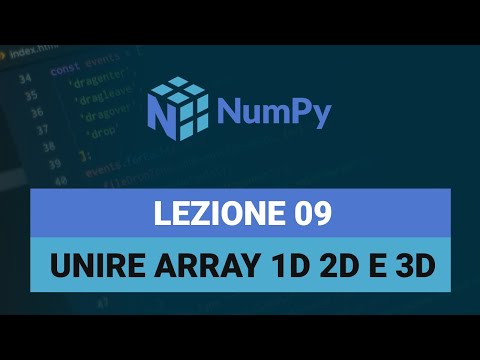 Joining Multiple Arrays Together - NumPy Tutorial 09