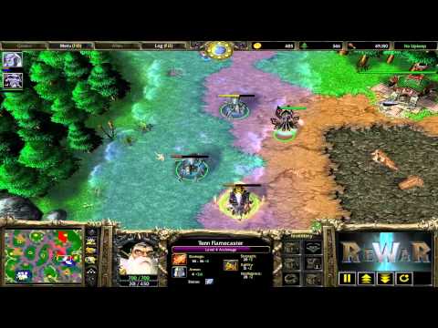 NO.47 (HU) vs DarkBlue (UD) - WarCraft 3 gameplay - RN179