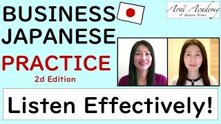 Download lagu Successful Communication Techniques - Effective Listening Japanese for BUSINESS  Level: JLPT N5-1 mp3