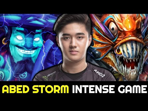 ABED Mid Storm Spirit — Intense Game vs Scepter Build Slark