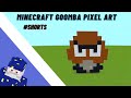 The Most Stompable Ever Minecraft Goomba Pixel Art Shorts