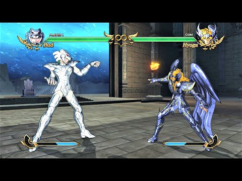 Alcor Bud vs Cygnus Hyoga (Hardest AI) - Saint Seiya: Soldiers' Soul