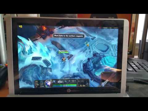 HP X2 210 TABLET League of Legends gameplay