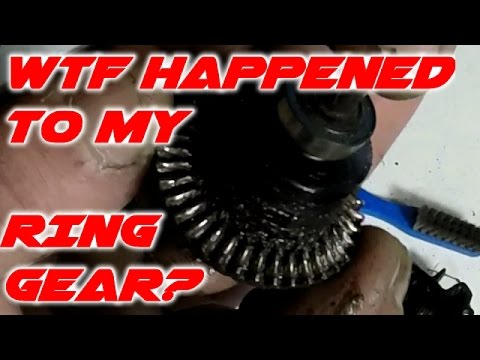 Traxxas E-REVO RC car-lets repair the diff tutorial and check out the cause of failure-part-2