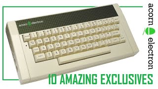 10 Amazing Acorn Electron Exclusives