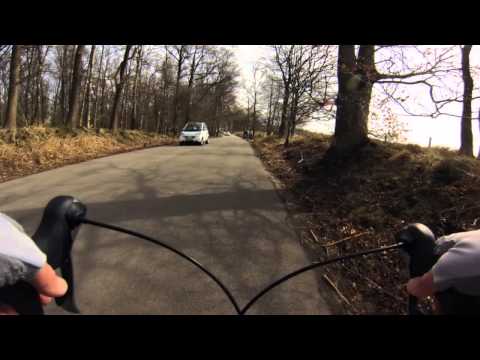 Timelapse fietsen Posbank 12 april 2015