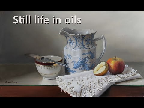 Thumbnail of Blue Birds - time lapse of a still life painting