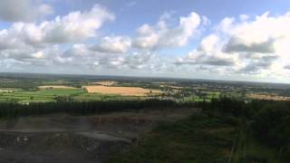 Getting into history. Tower on the hill of Allen.