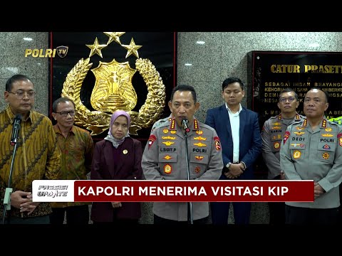 PRESISI UPDATE: LIVE - KAPOLRI MENERIMA VISITAS KIP 04/12/25 (14.51)