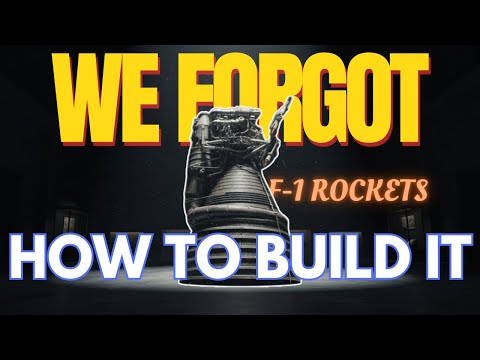 NASA Can't Build This Engine Anymore (The F-1 Mystery)