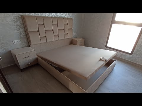 طريقة صنع غرفة نوم (بيت النعاس) (السلسلة) بالاسفنج فقط؛ طريقة سهلة جدا ورائعة 2023 Making 3D Bed