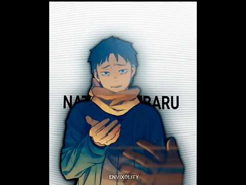 Natsuki Subaru edit | Re:Zero edit | #rezero #anime #edit