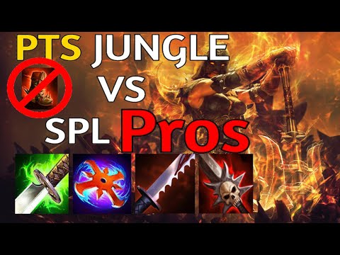 NO BOOTS AND NEW MAP! Playing PTS with SPL PROs! |  SMITE NEMESIS