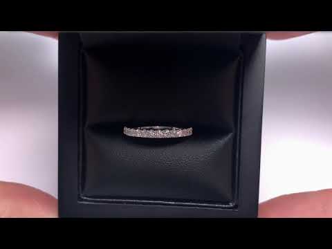 LFXYR11524(WG): Diamond Full Eternity Ring 0.75ct, 18k White Gold