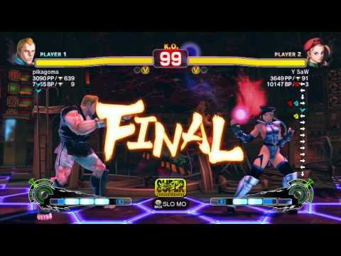 SSF4 AE: pikagoma (Abel) vs Y SaW (Cammy) - Ranked Match (720p HD)