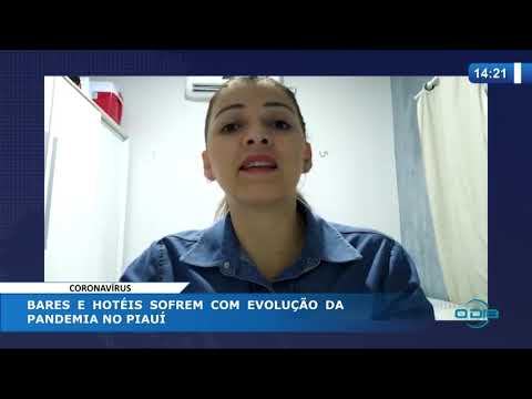 O DIA NEWS 15 04 20  Bares e hoteÌis sofrem com evolucão da pandemia no PiauiÌ