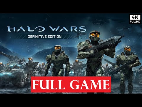 HALO WARS DEFINITIVE EDITION Gameplay Walkthrough FULL GAME [4K 60FPS] - No Commentary